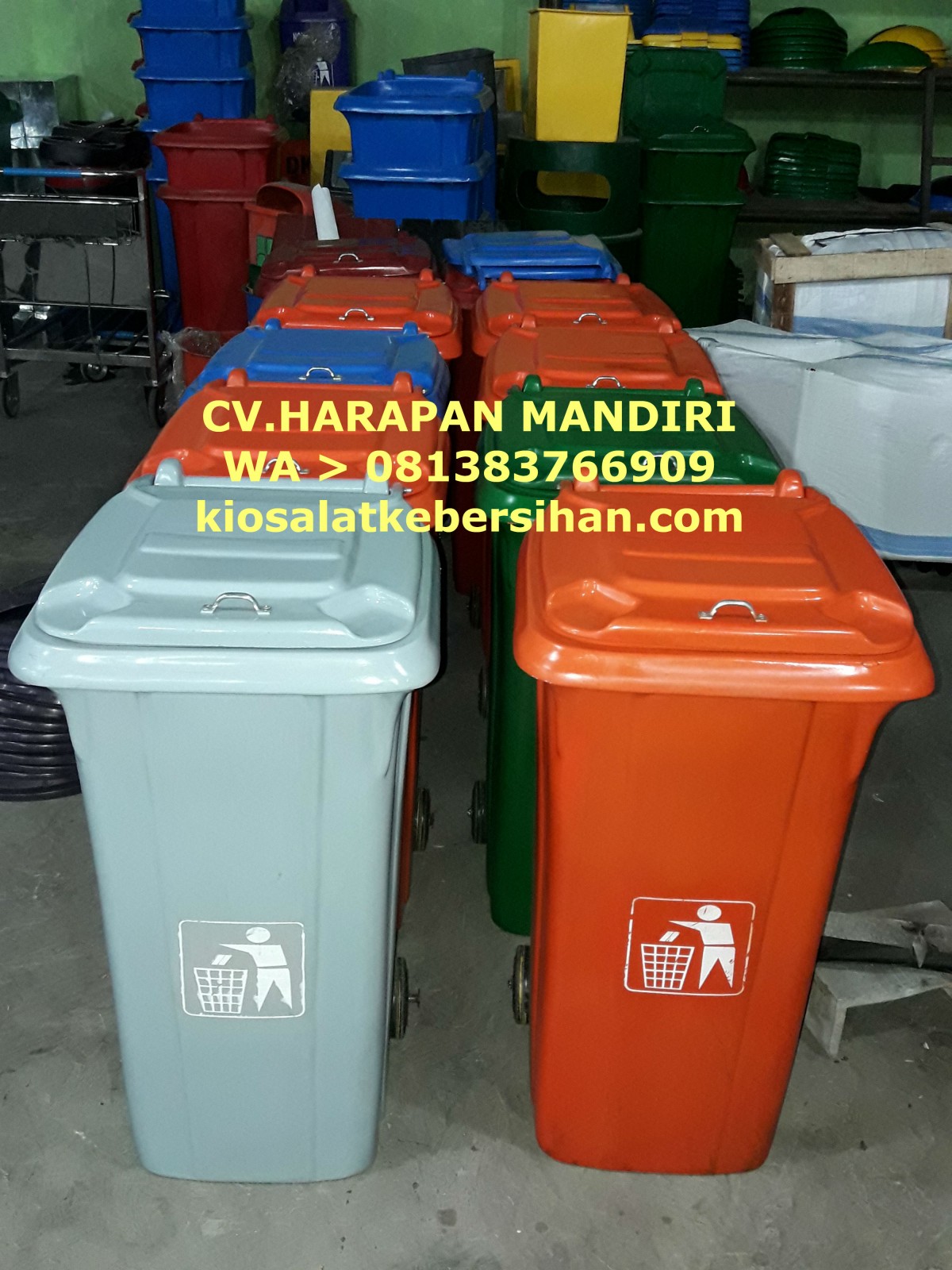 Tempat Sampah Fiber Jakarta CV HARAPAN MANDIRI