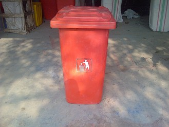 Tempat sampah plastik HDPE