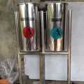 tempat sampah stainless