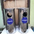 tempat sampah stainless