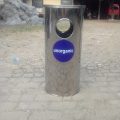 tempat sampah stainless