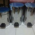 tempat sampah stainless