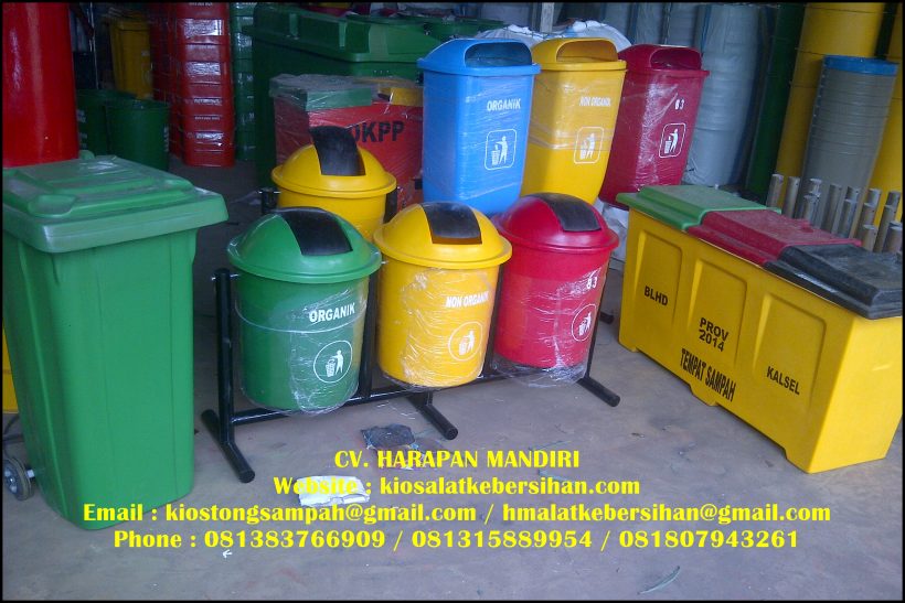 bak sampah fiberglass