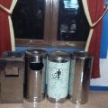 tempat sampah stainless