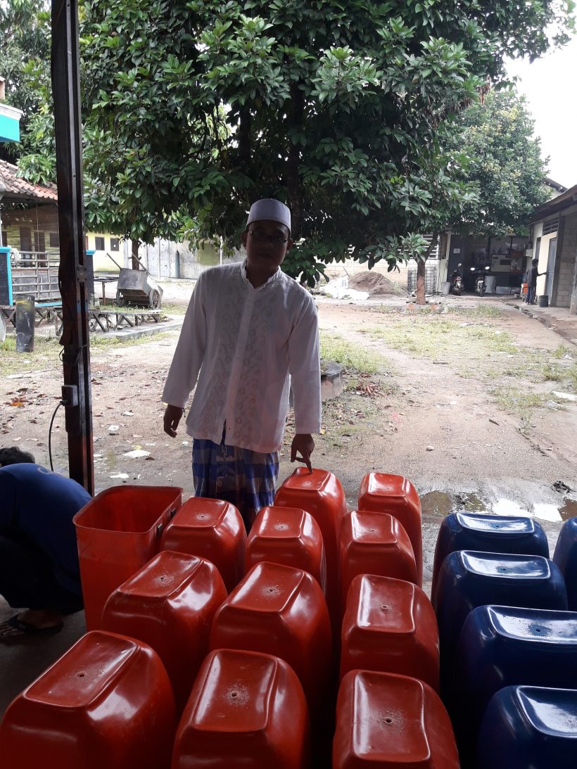 tempat sampah fiber