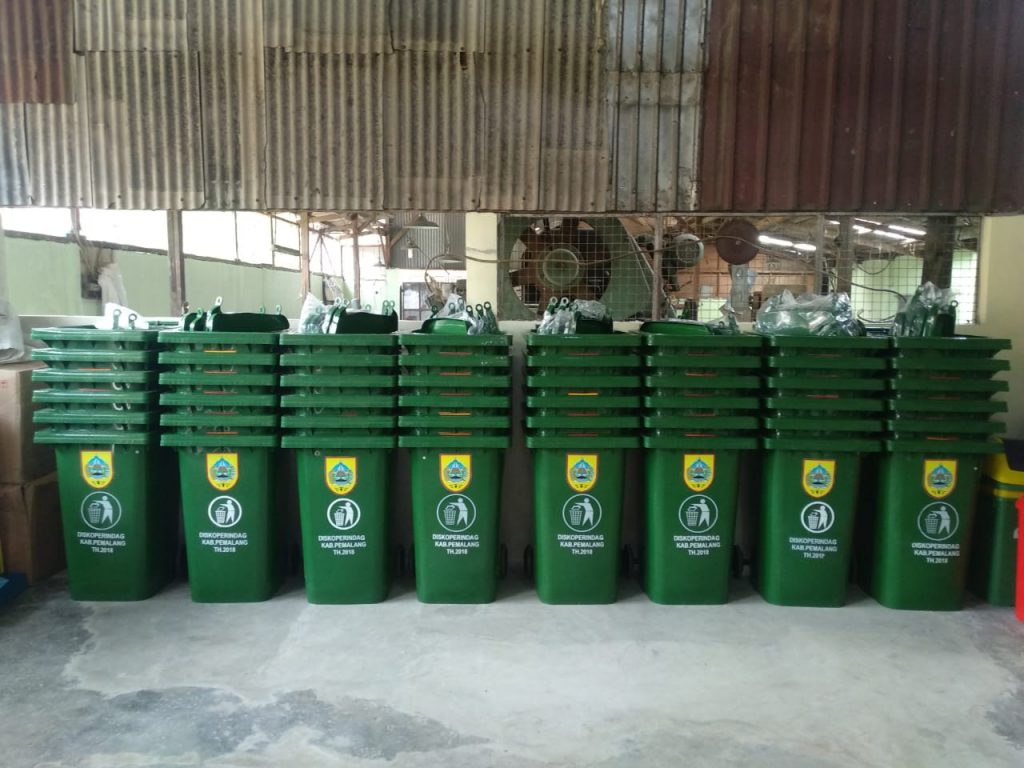 tong sampah 240 liter plastik