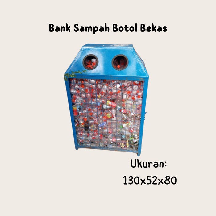 Tempat Sampah / Bang Sampah Botol Plastik